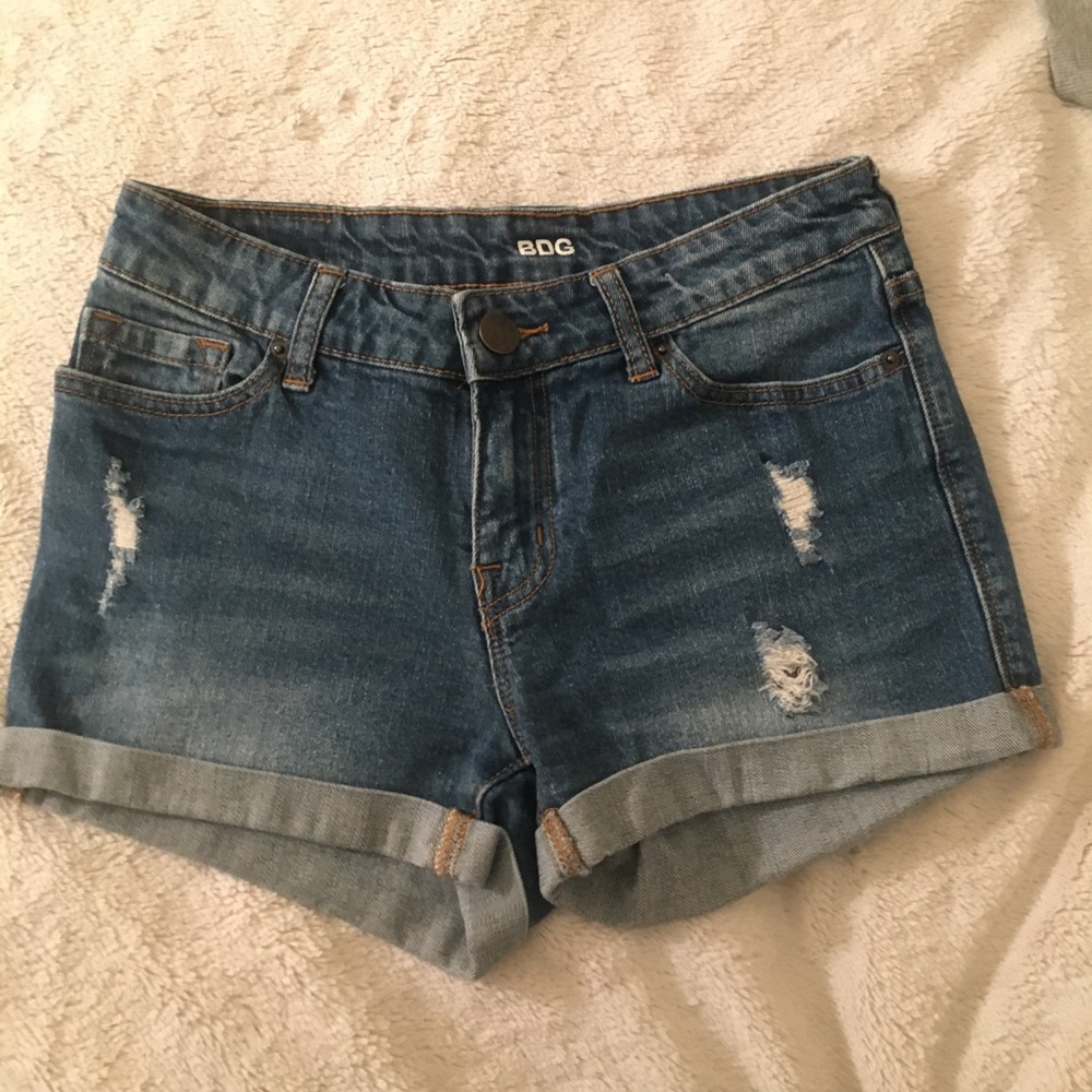 Mid-rise Alexa BDG Jean Shorts